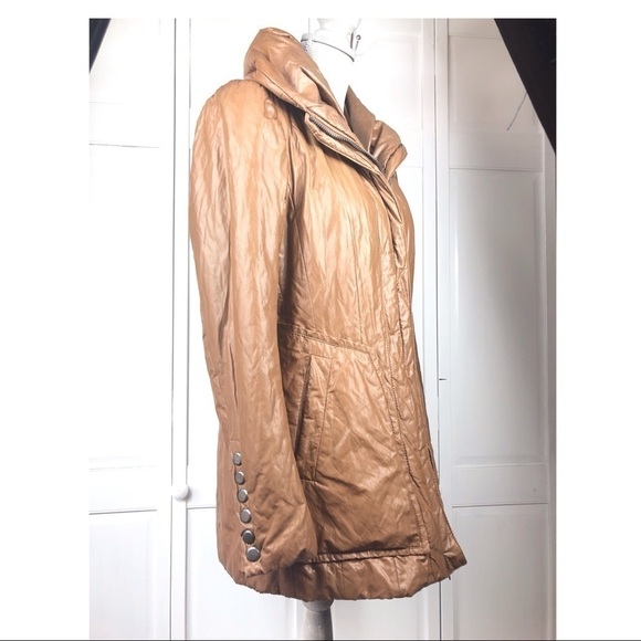 CREENSTONE SHAWL COLLAR PUFFER JACKET - Picture 3 of 5